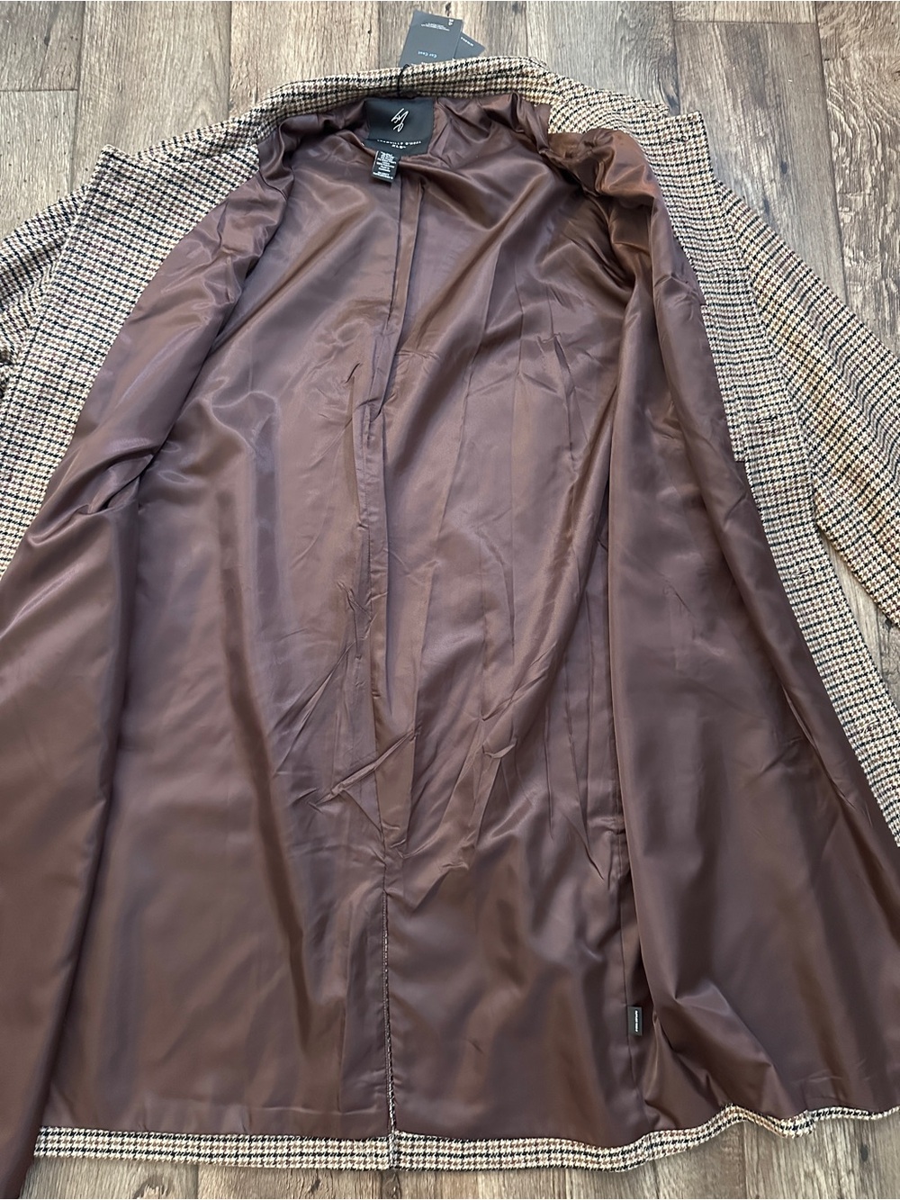 Shaquille O'Neal 20% Wool Midweight Car Coat Men’s Size 3XLT Multicoloured - Picture 10 of 12